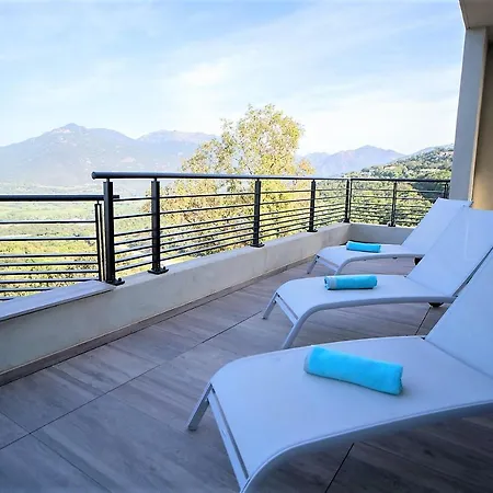 Elora Vue Et Piscine Viggianello